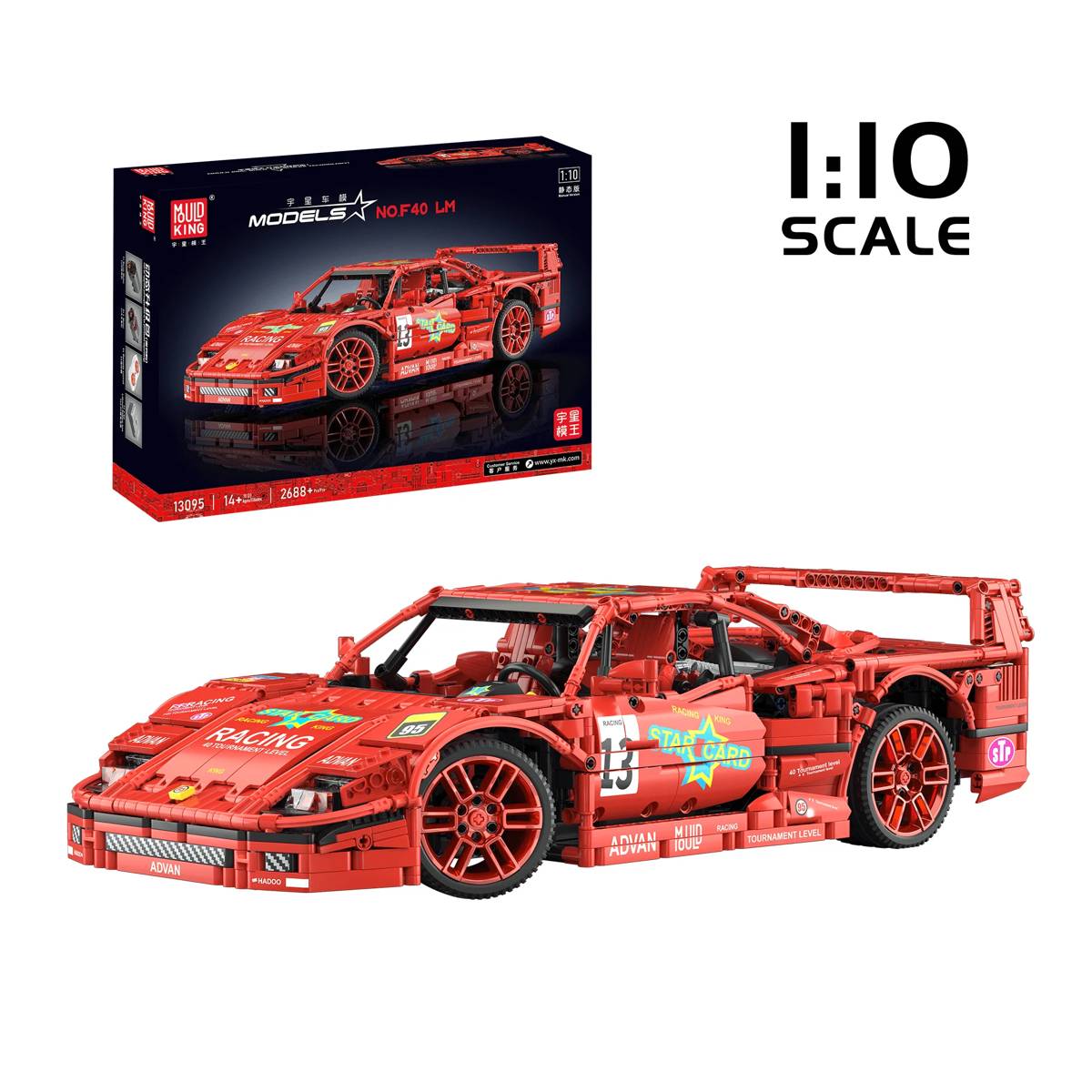 Voiture de course F40 (MOU-13095) — Prix et comparaison | Brick Broker