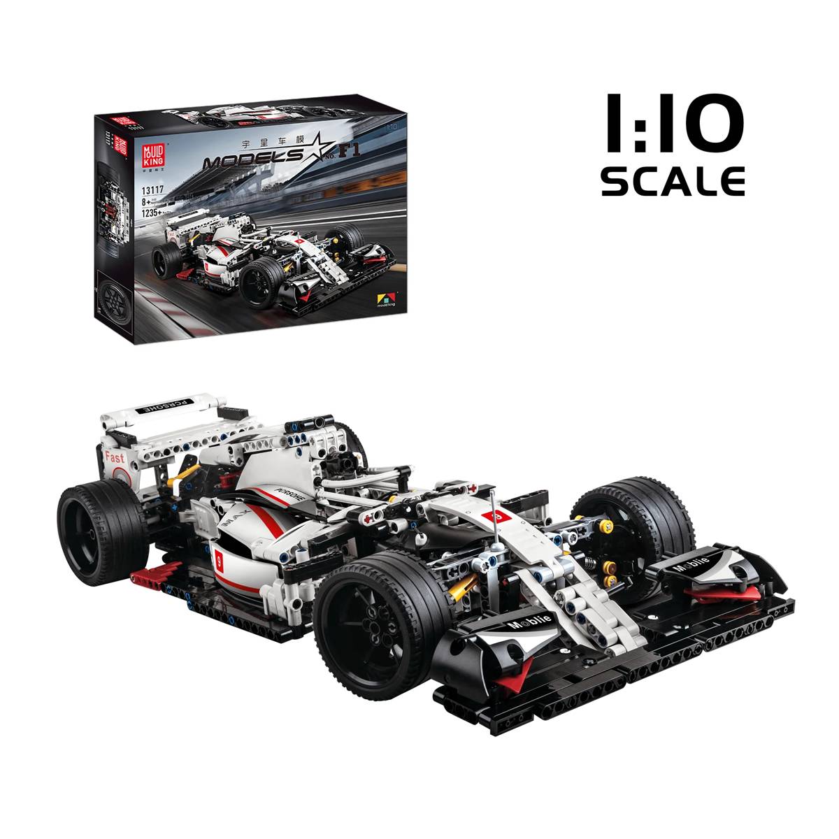 Voiture de course F1 (MOU-13117) — Prix et comparaison | Brick Broker