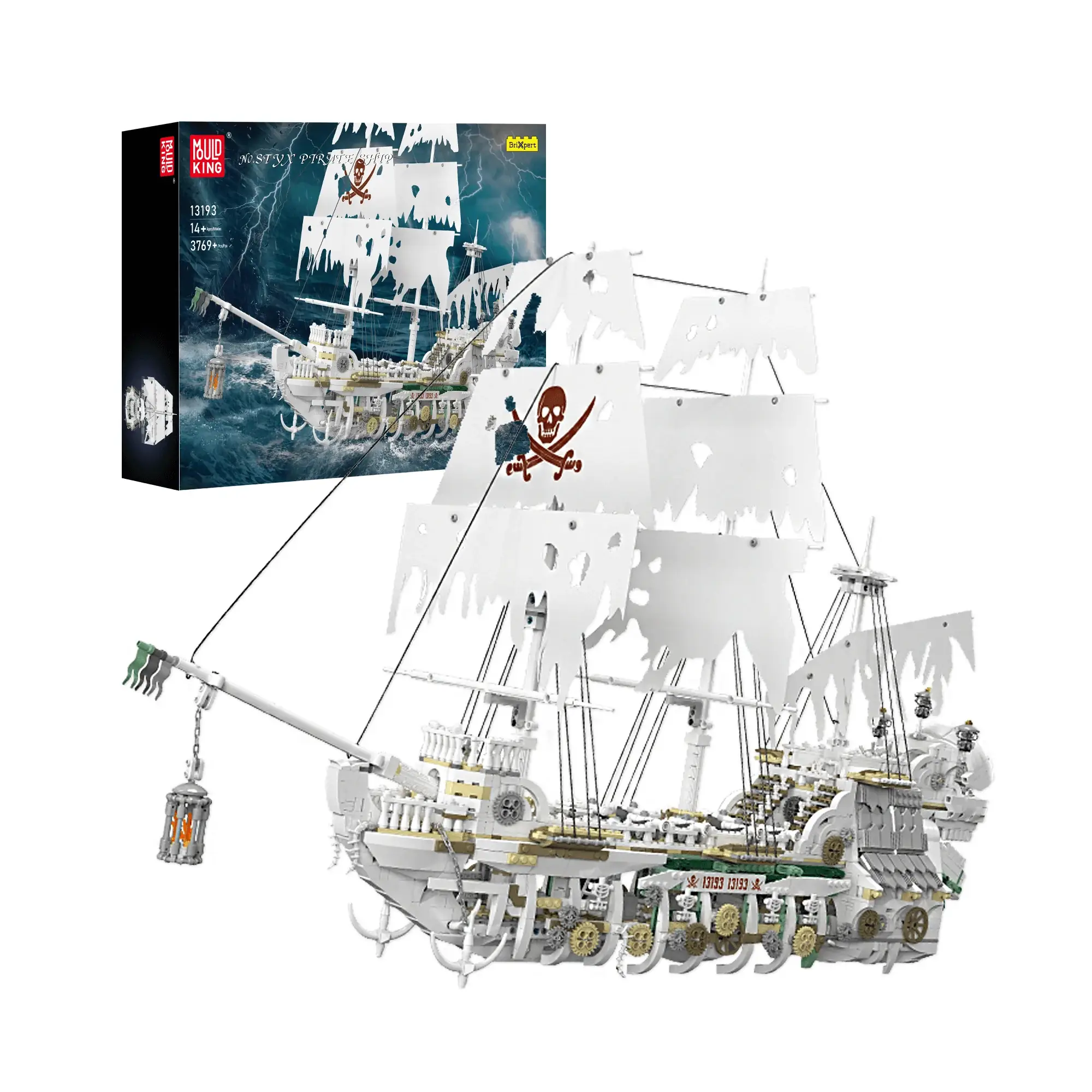Mould King Styx Pirate Ship • Set 13193 • SetDB Mould King Styx Pirate Ship • Set 13193 • SetDB