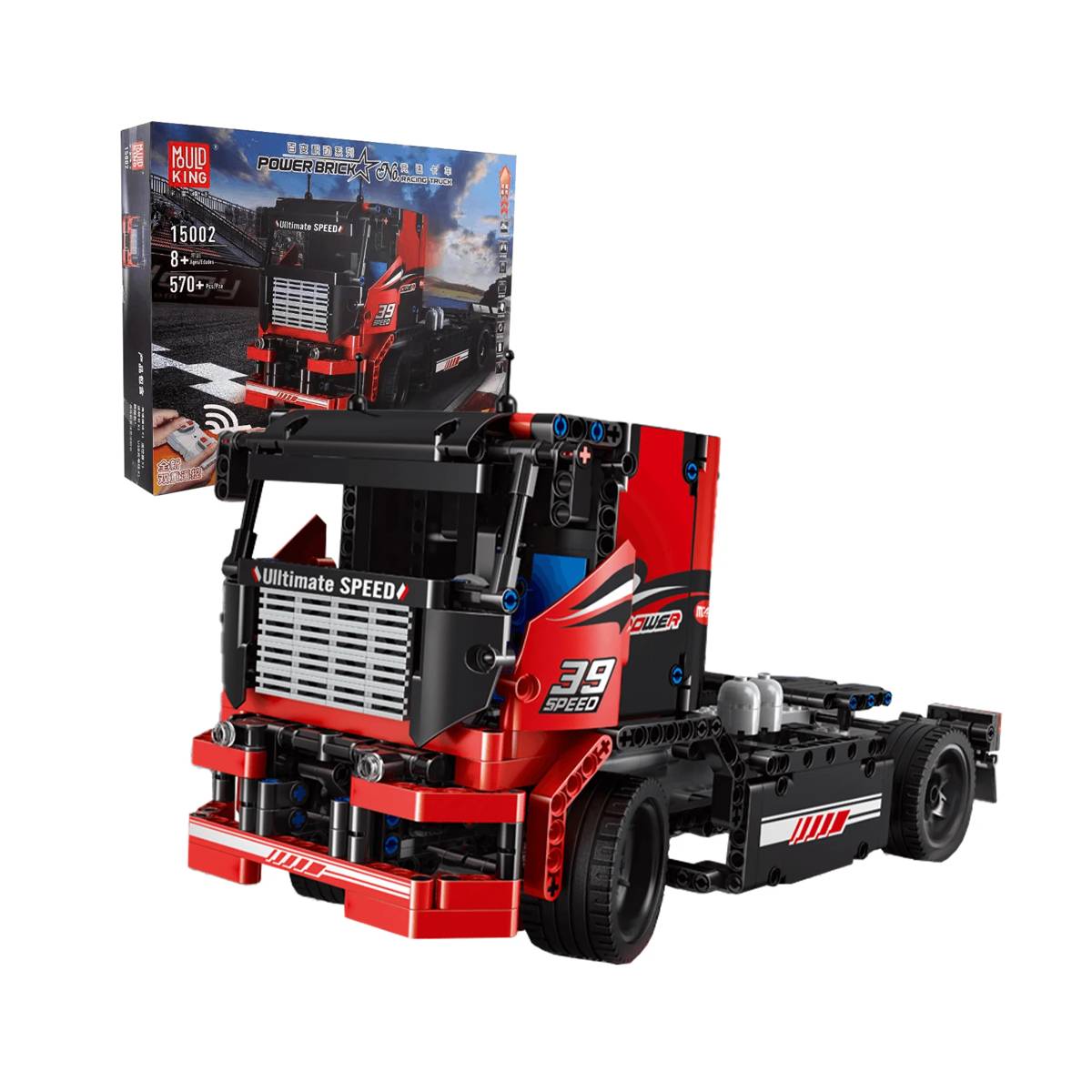 Gros camion de course (MOU-15002) — Prix et comparaison | Brick Broker