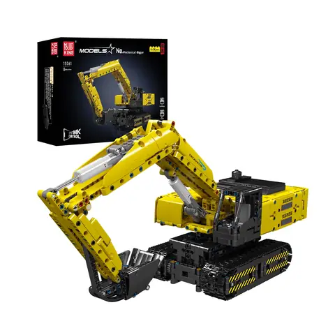 Mould King Mechanical Digger • Set 15061 • SetDB