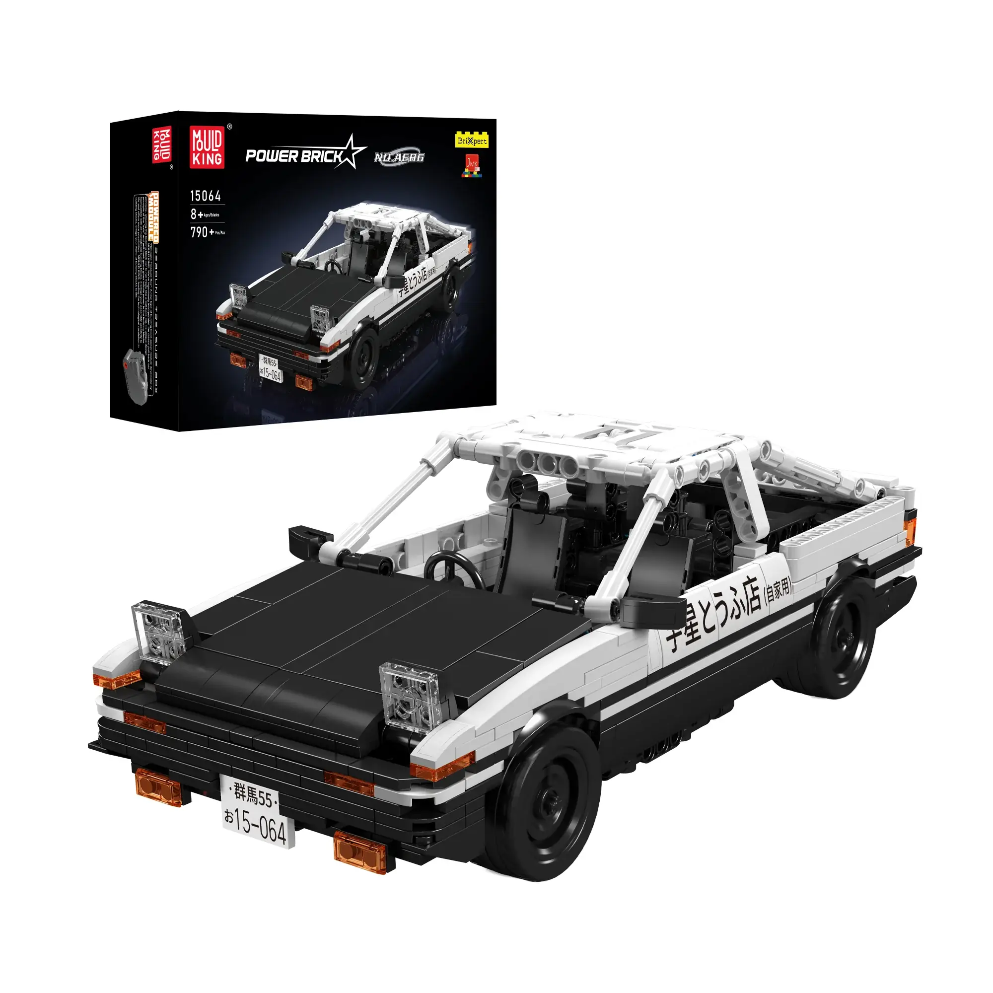 Mould King AE86 Technic • Set 15064 • SetDB • Merlins Bricks