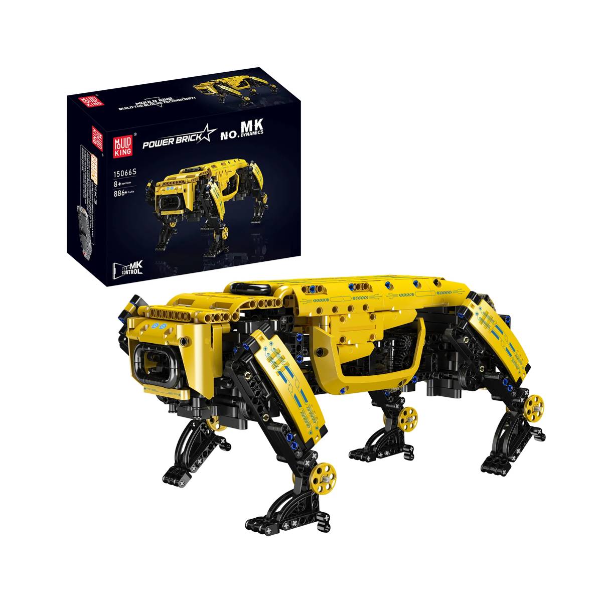 Dynamic Technial Yellow Robots (MOU-15066) — Prix et comparaison | Brick Broker