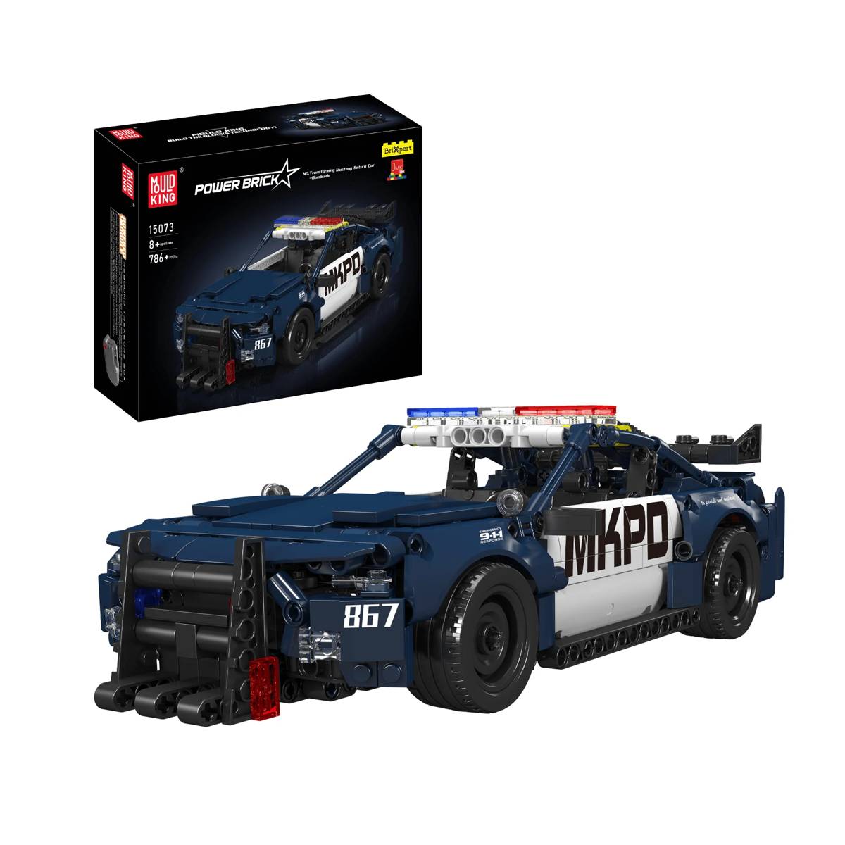 Transforming Mustang Return Car (MOU-15073) — Prix et comparaison | Brick Broker