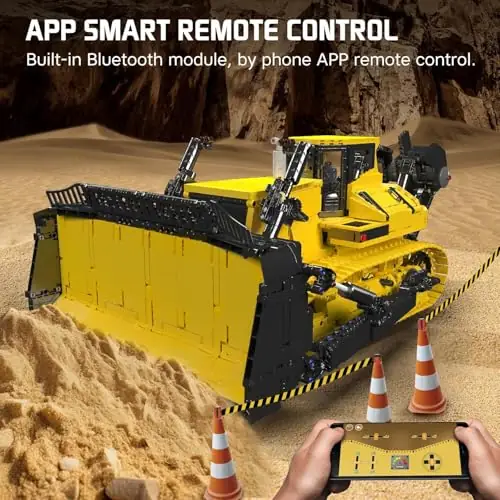 Mould King Lieboherr PR766 Bulldozer • Set 17049 • SetDB