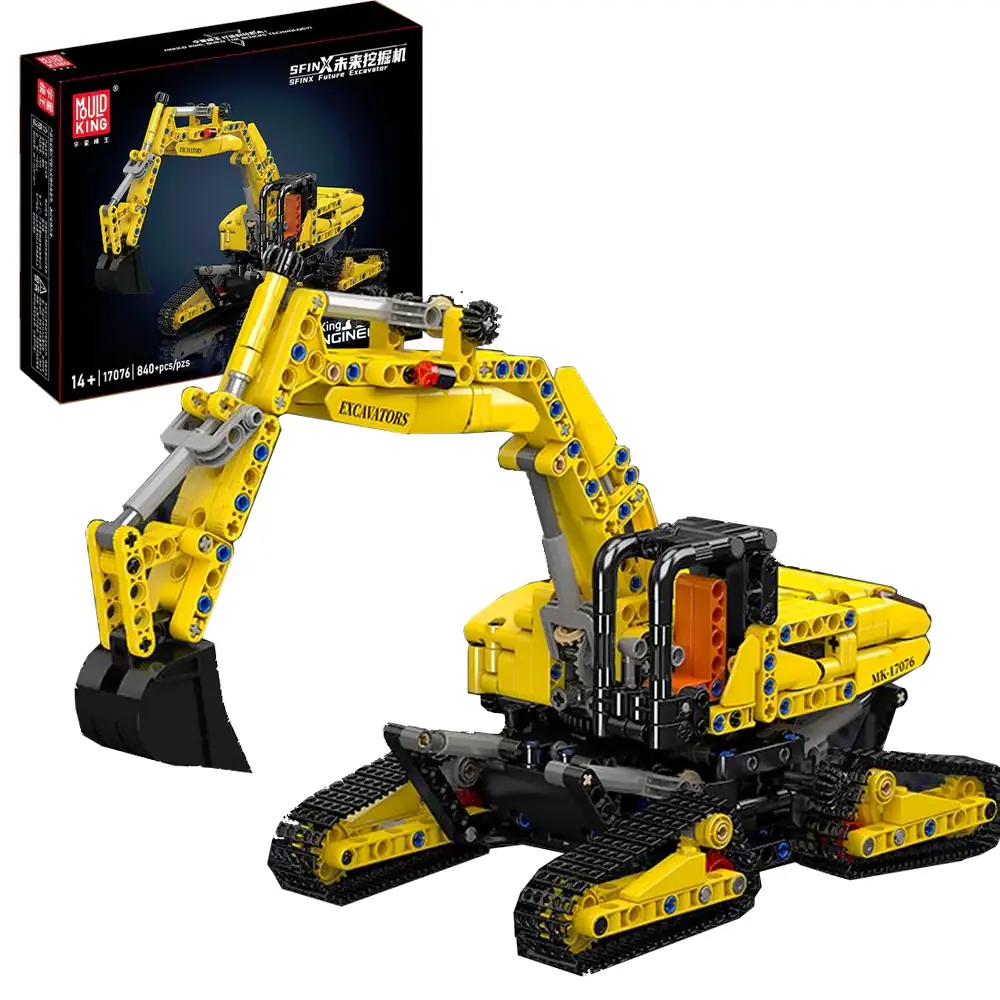 Mould King SFINX Future Excavator • Set 17076 • SetDB
