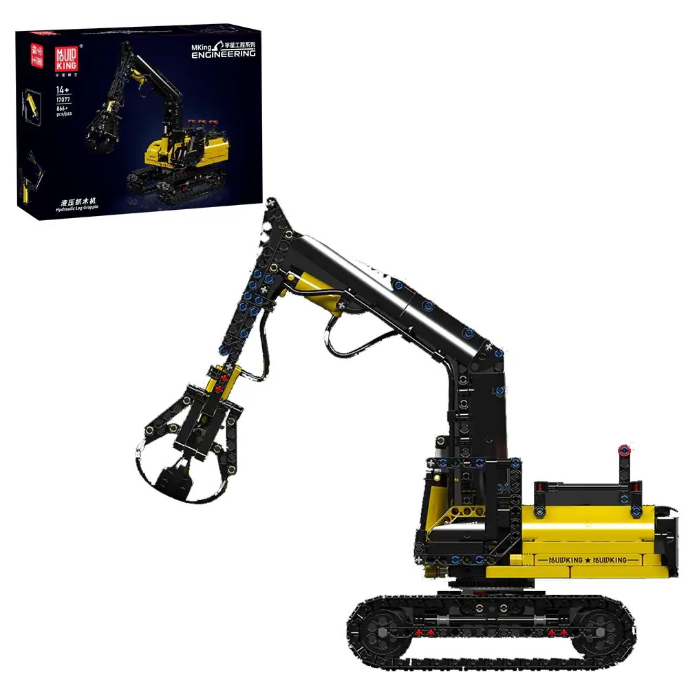 Mould King Hydraulic Log Grapple • Set 17077 • SetDB
