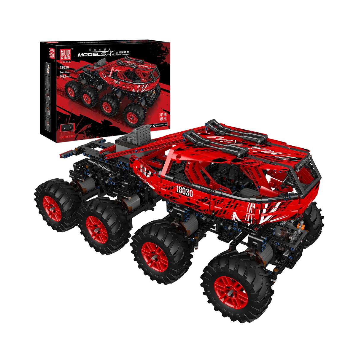 Voiture d'escalade Red Firefox (MOU-18030) — Prix et comparaison | Brick Broker