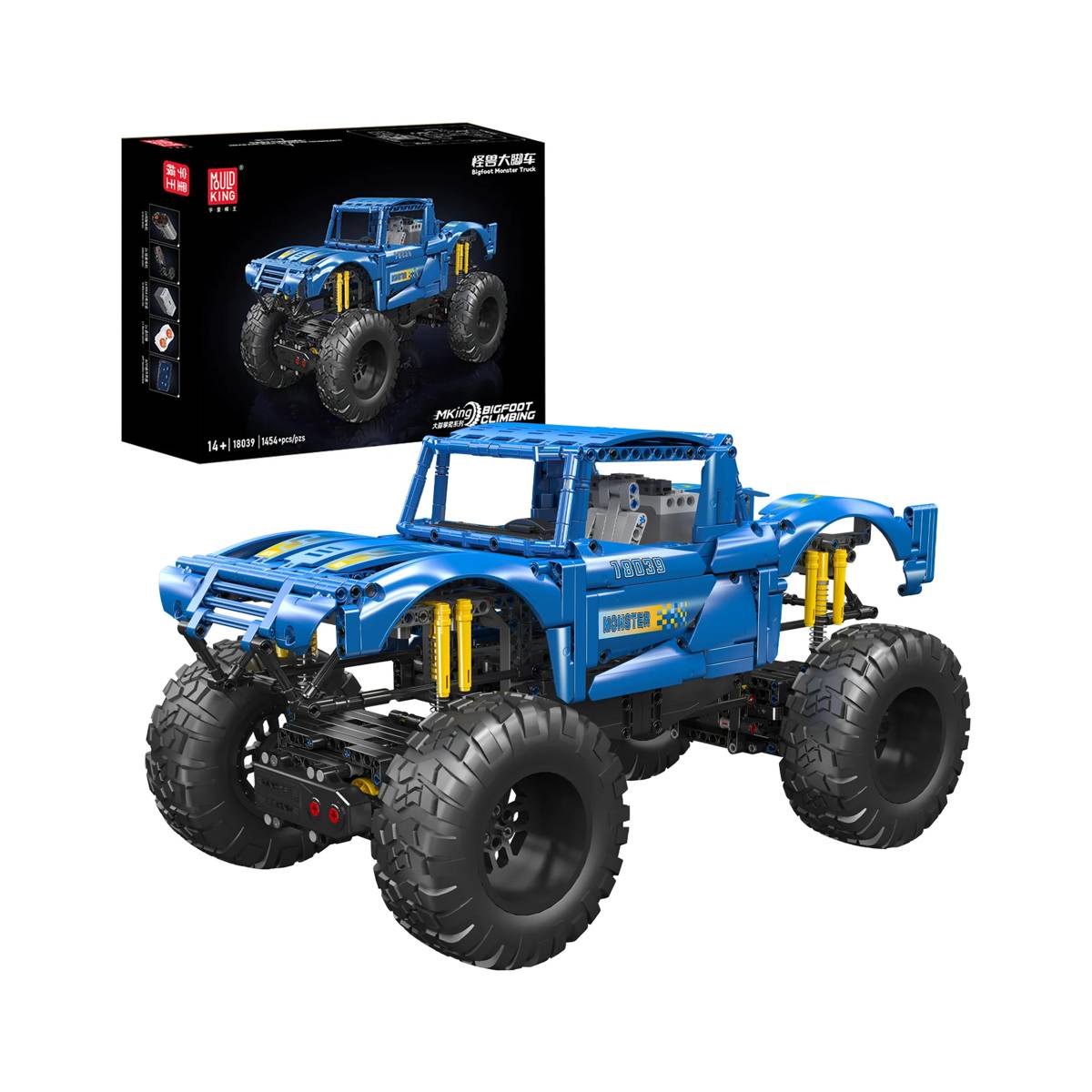 Mould King Bigfoot Monster Truck • Set 18039 • SetDB