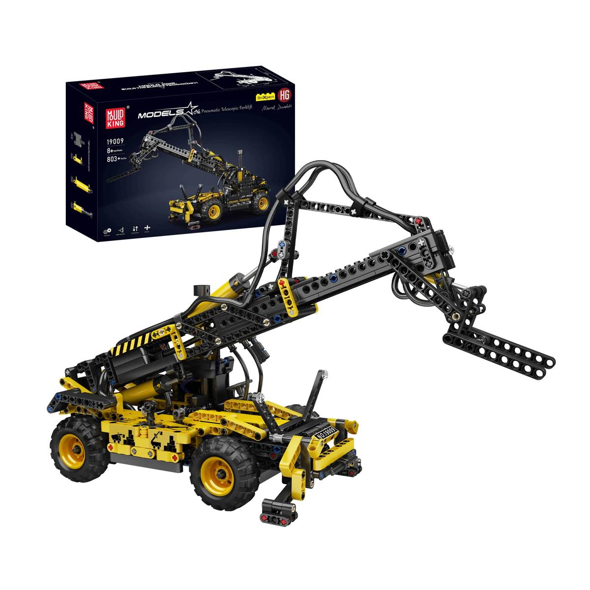 Chariot élévateur pneumatique téléskopique Technic (MOU-19009) — Prix et comparaison | Brick Broker