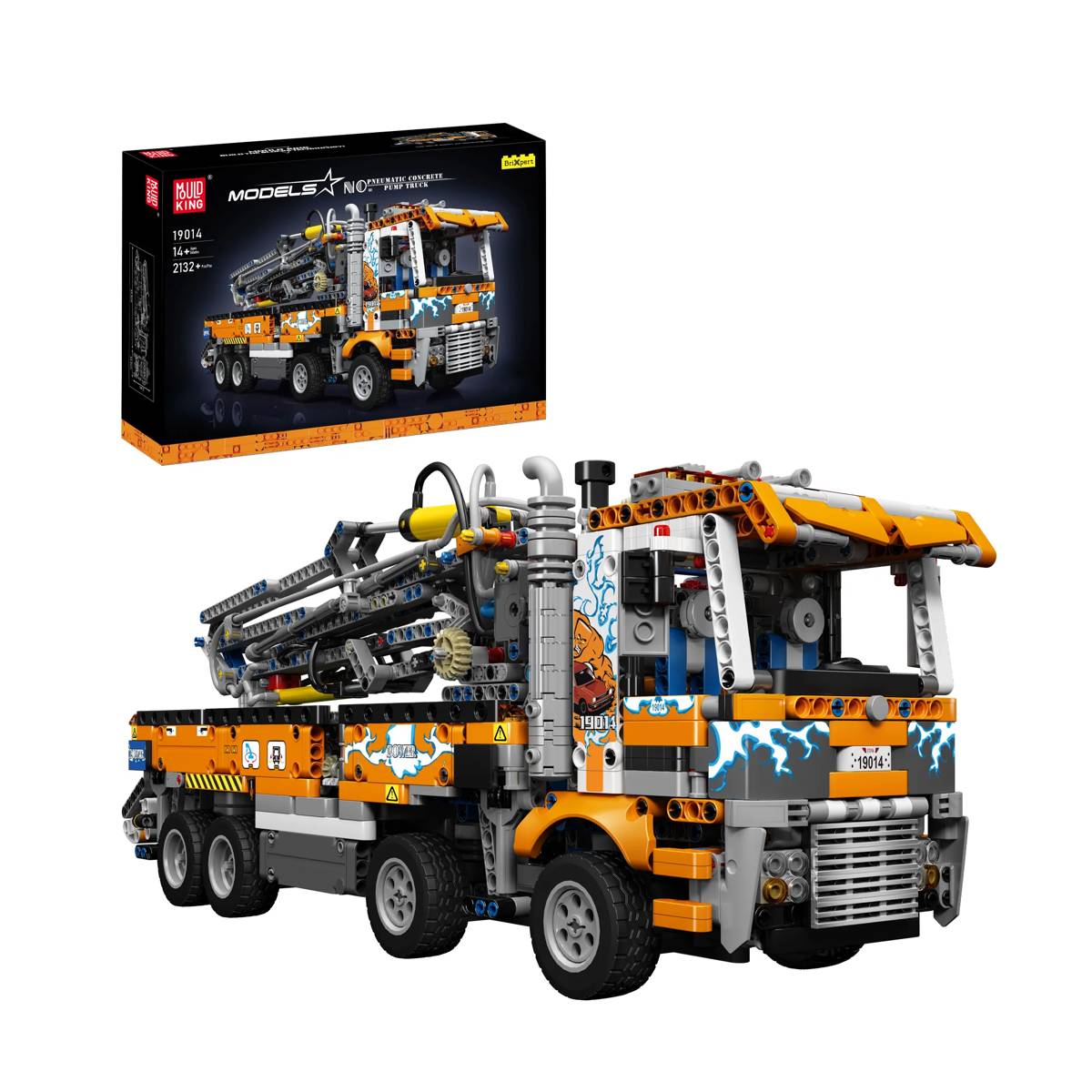 Camion de pompe à béton pneumatique Technic (MOU-19014S) — Prix et comparaison | Brick Broker