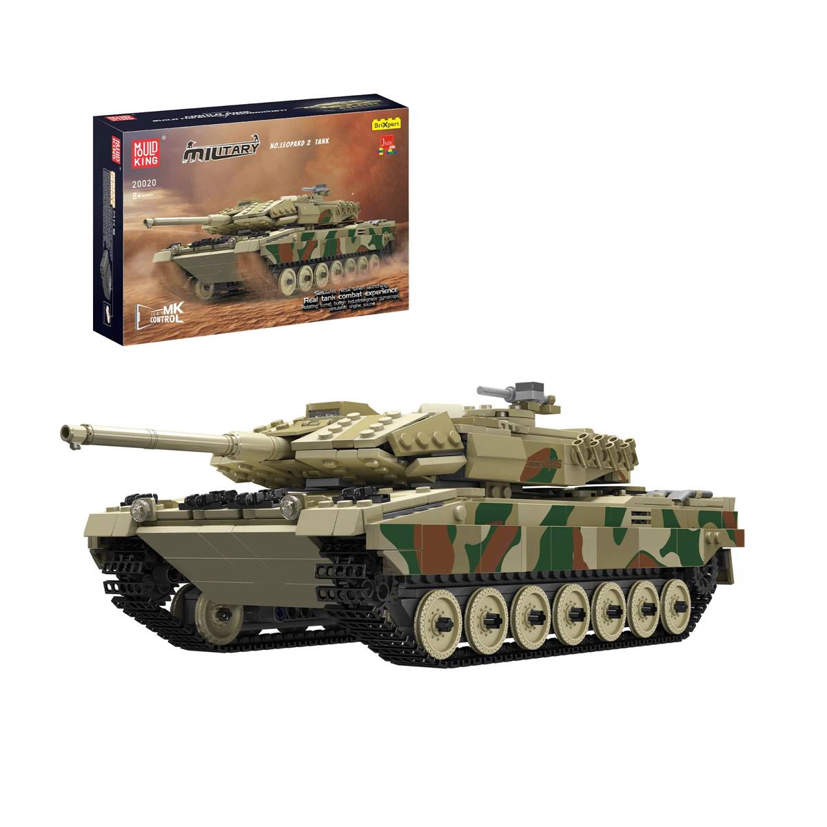 Char Leopard 2 (MOU-20020) — Prix et comparaison | Brick Broker