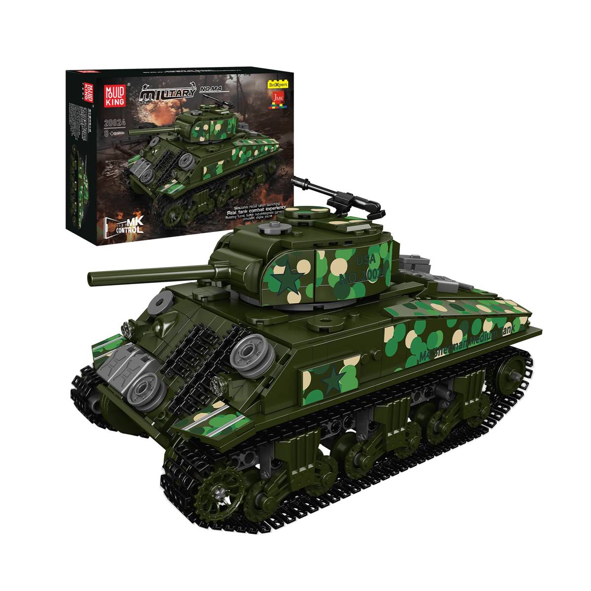 Char moyen M4 Sherman (MOU-20024) — Prix et comparaison | Brick Broker