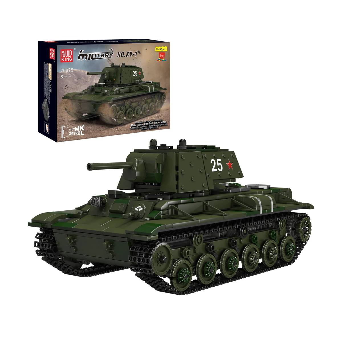 Mould King KV-1 Heavy Tank • Set 20025 • SetDB