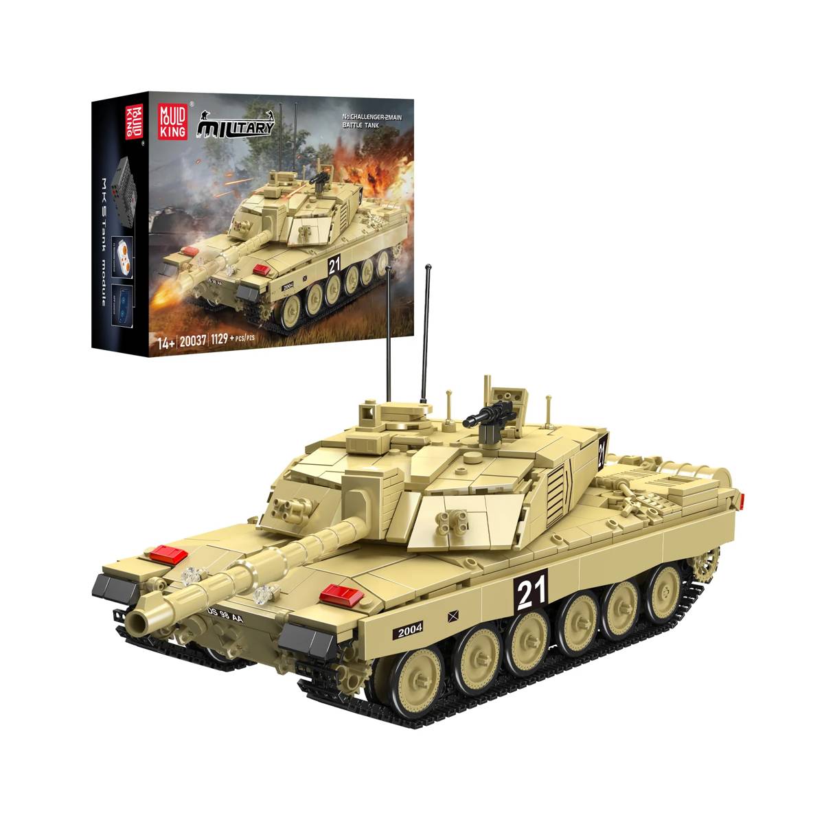 Challenger 2 Main Battle Tank (MOU-20037) — Prix et comparaison | Brick Broker