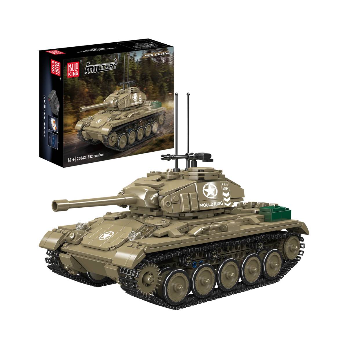 M24 Chaffee (MOU-20043) — Prix et comparaison | Brick Broker