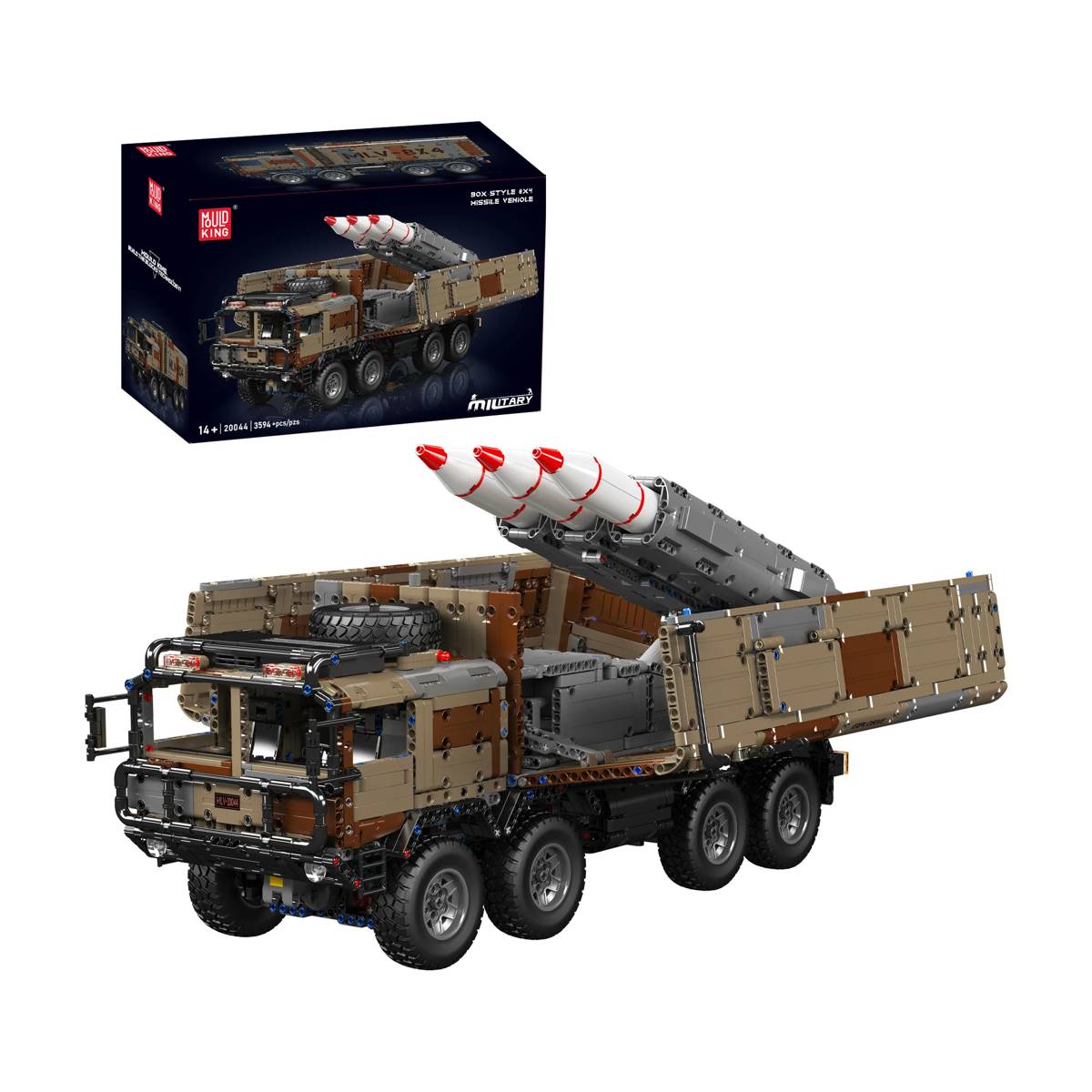 Véhicule de missile style boîte 8x4 (MOU-20044) — Prix et comparaison | Brick Broker
