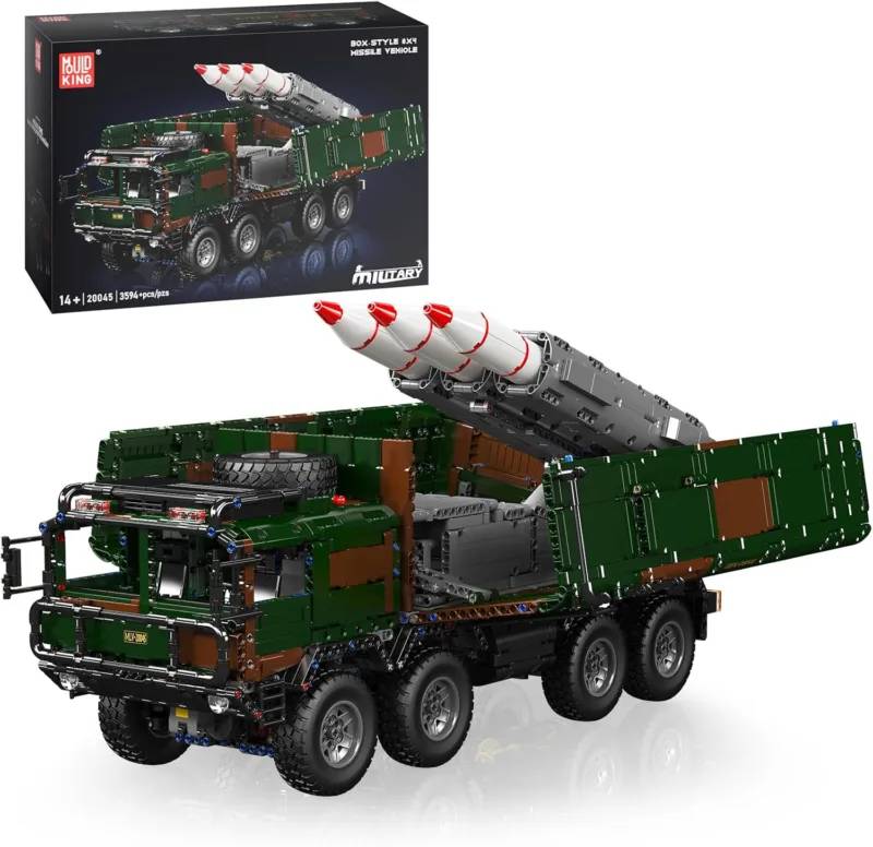 Box Style 8x4 Missile Vehicle (MOU-20045) — Prix et comparaison | Brick Broker