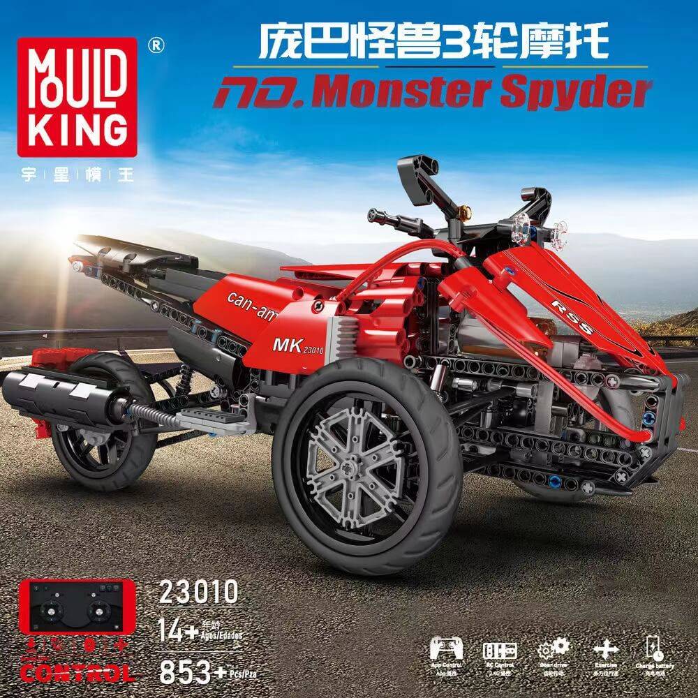 Moto 'Monster' Syder (MOU-23010) — Prix et comparaison | Brick Broker