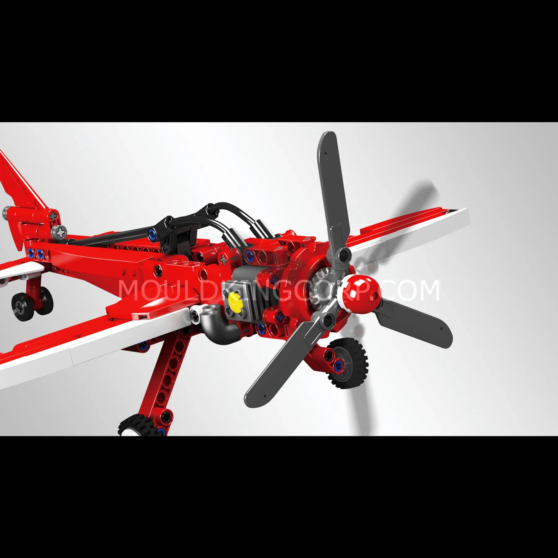 Mould King Racing Plane • Set 24023 • SetDB • Merlins Bricks