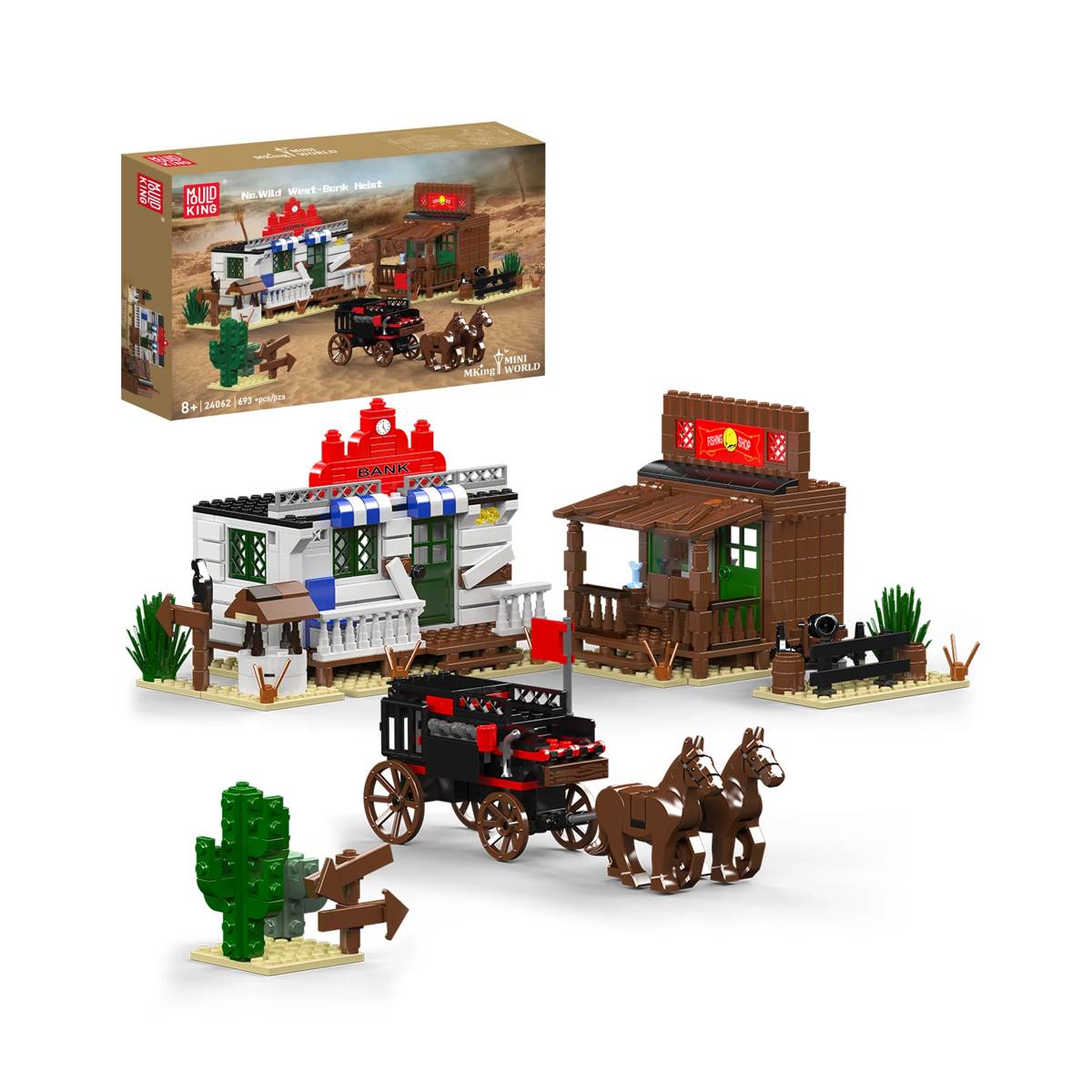 Wild West Bank Heist (MOU-24062) — Prix et comparaison | Brick Broker