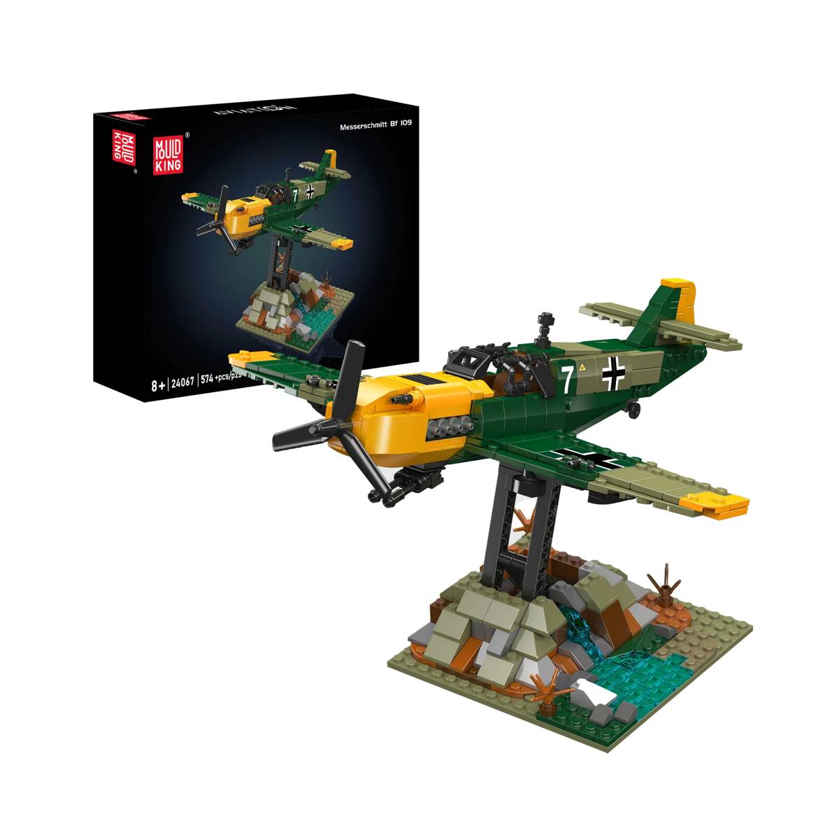 Messerschmitt Bf 109 (MOU-24067) — Prix et comparaison | Brick Broker