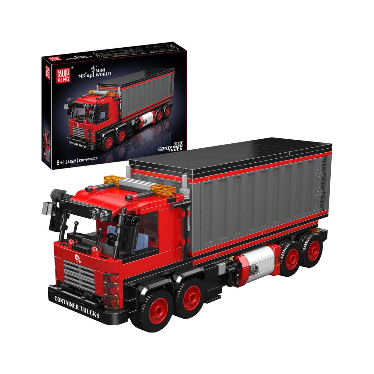 Camion de conteneurs rouges (MOU-24069S) — Prix et comparaison | Brick Broker