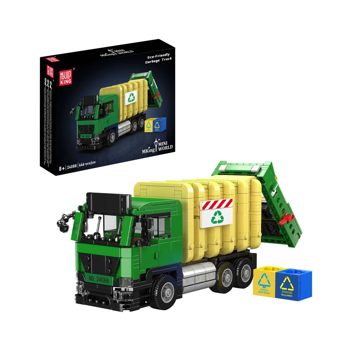 Camion de collecte des déchets écologique (MOU-24088) — Prix et comparaison | Brick Broker
