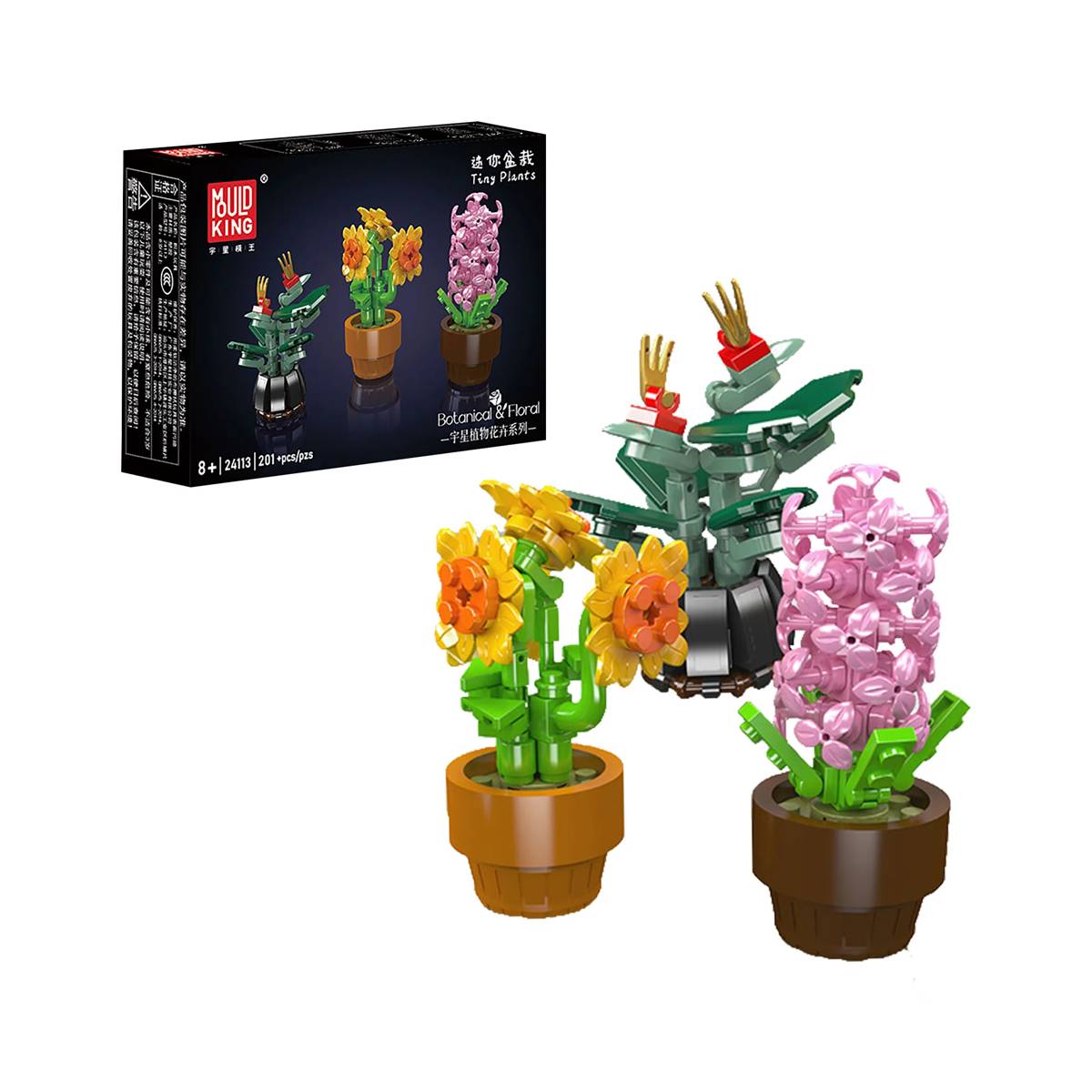 Petites constructions de fleurs en pot (MOU-24113) — Prix et comparaison | Brick Broker