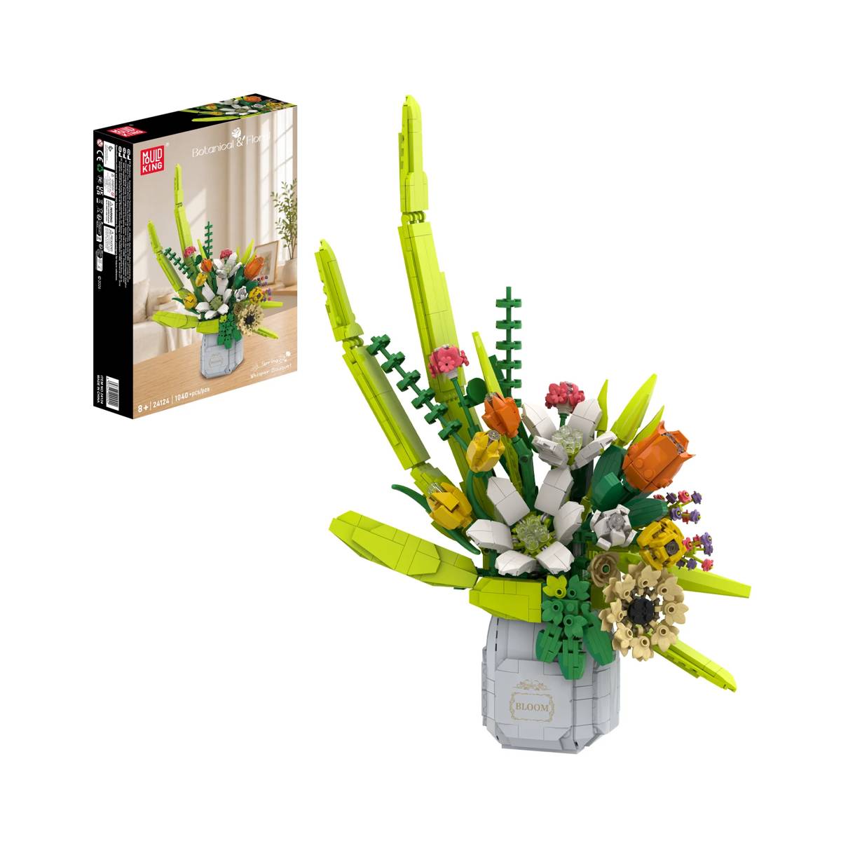Mould King Spring Whisper Bouquet • Set 24124 • SetDB