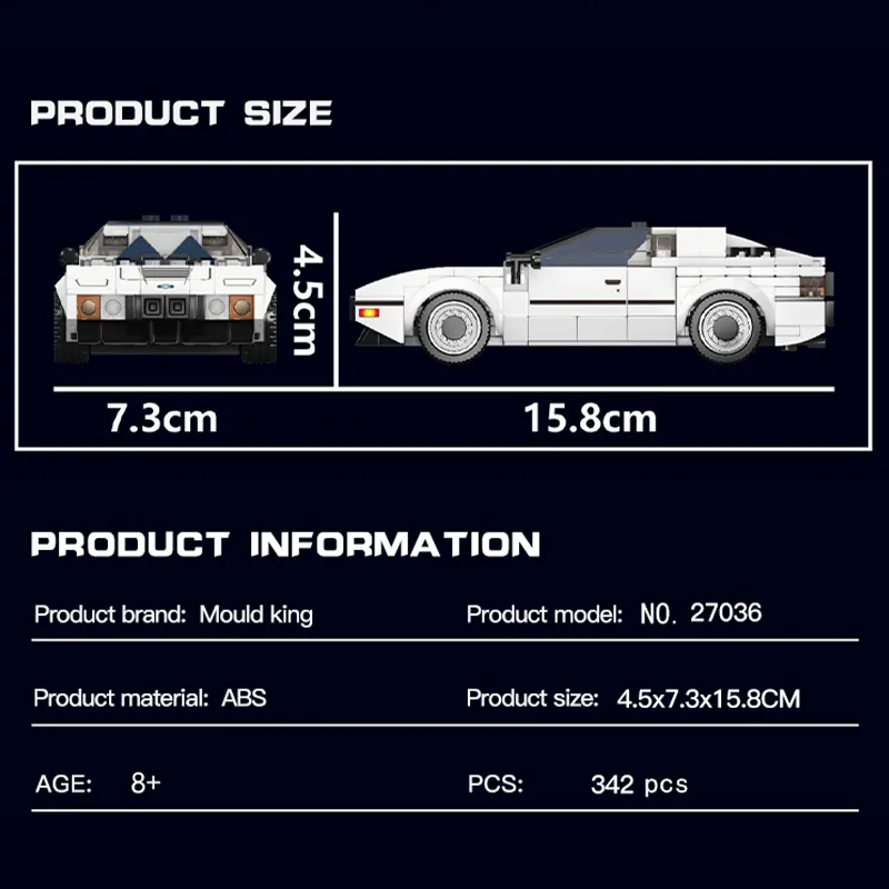 Mould King M1 Sports car • Set 27036 • SetDB