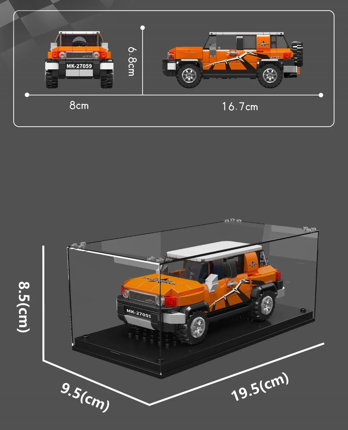 Mould King FJ Cruiser SUV • Set 27059 • SetDB