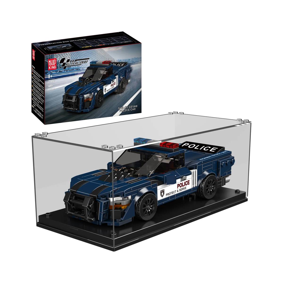 Voiture de police Shelby GT500 (MOU-27090) — Prix et comparaison | Brick Broker