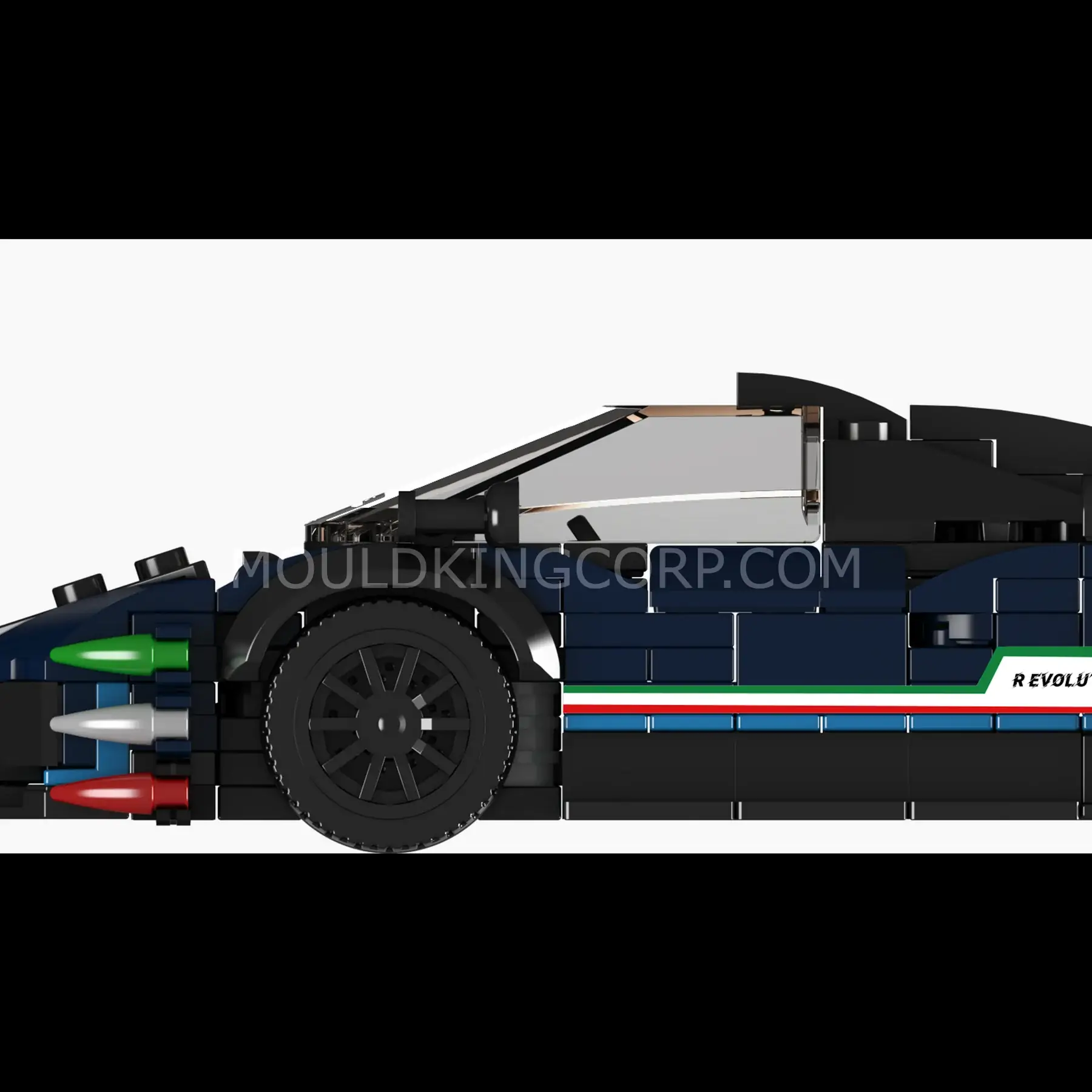 Mould King Zonda R Evo • Set 27094 • SetDB • Merlins Bricks