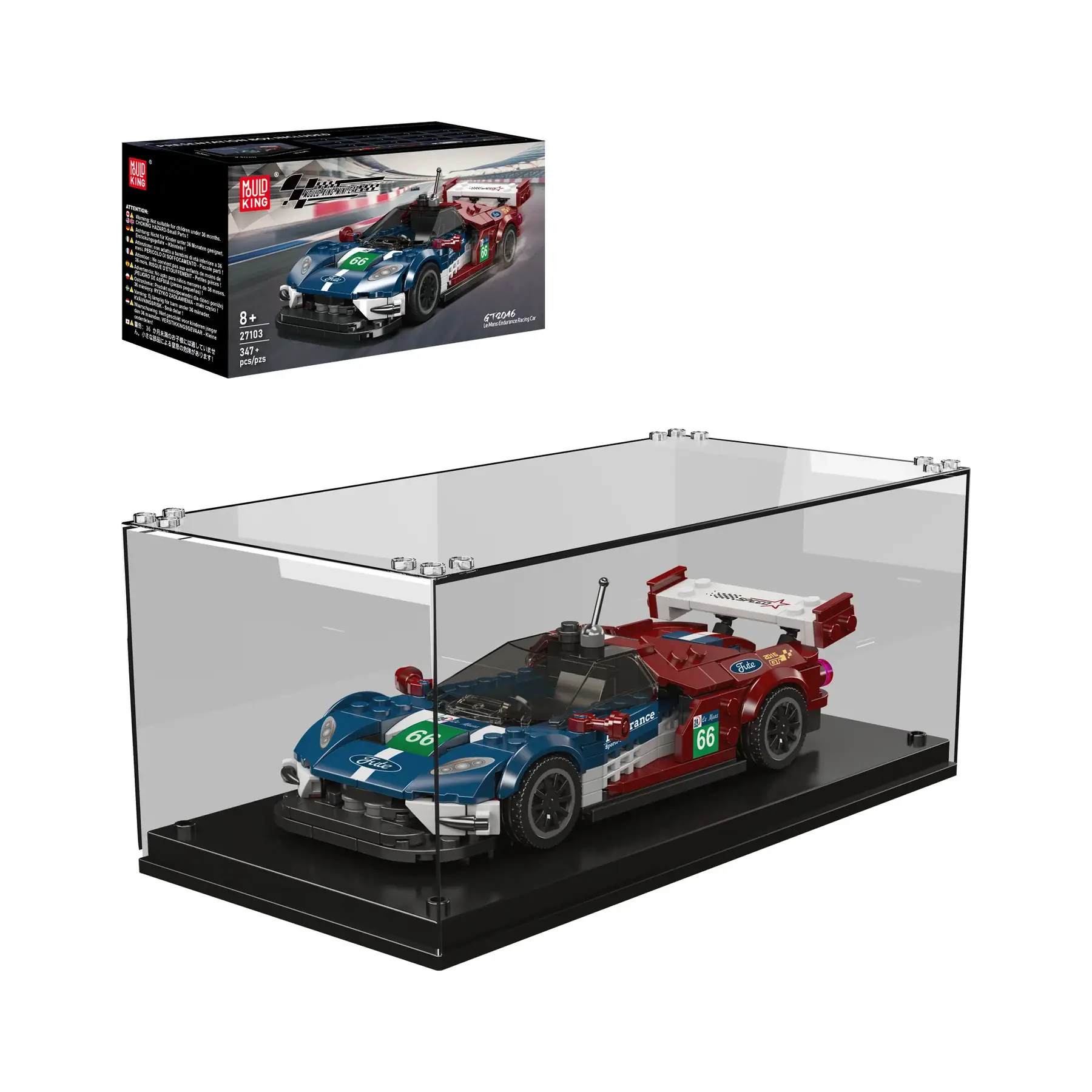 Mould King LeMans Endurance Racing Car • Set 27103 • SetDB
