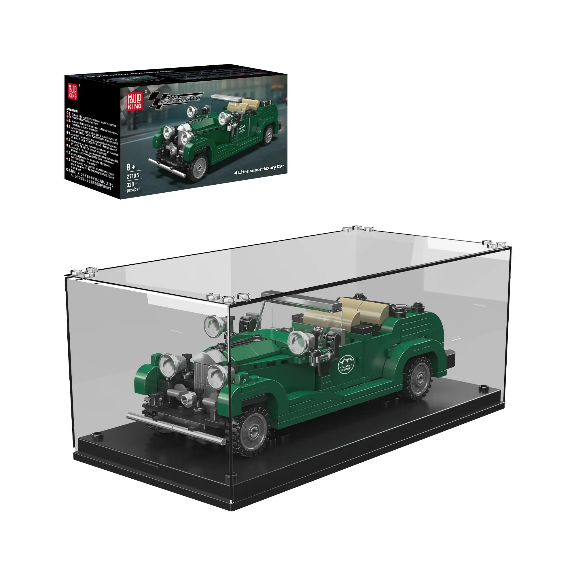 Mould King 4 Litre Super Luxury Car • Set 27105 • SetDB
