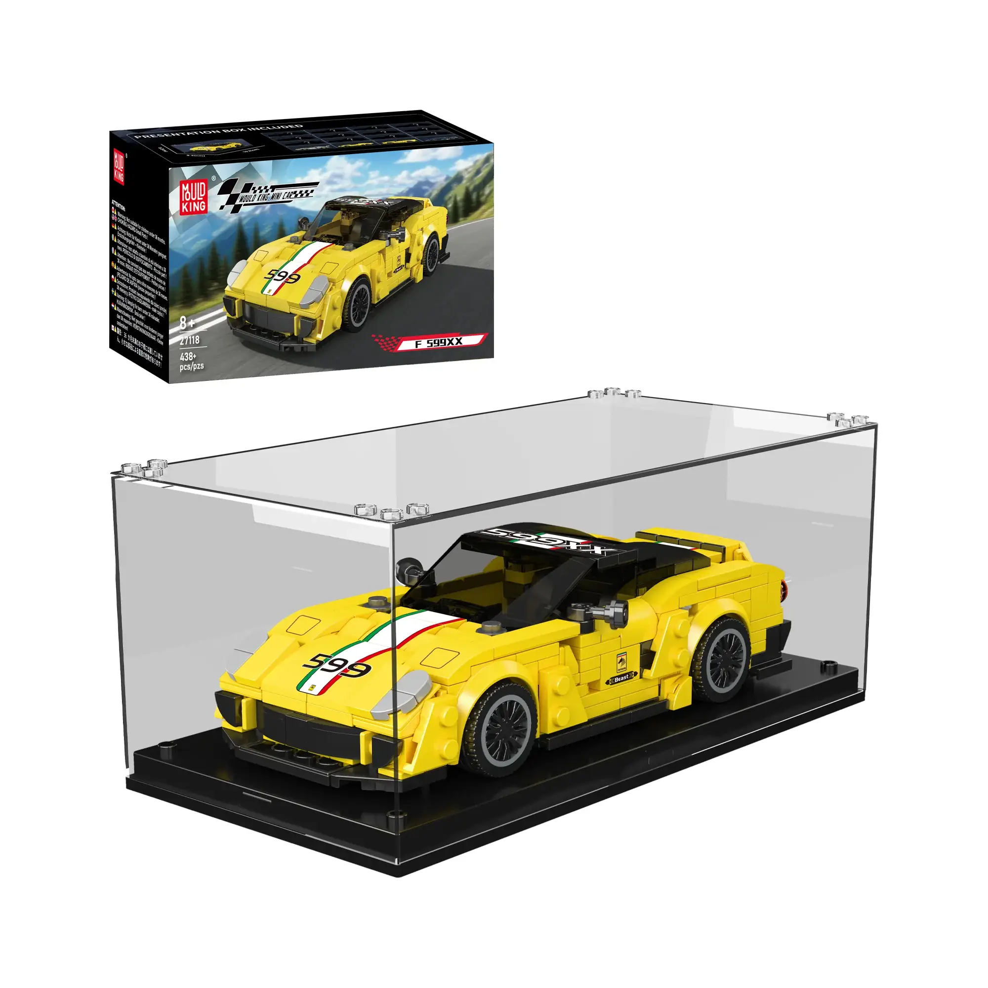 Mould King Iconic 599XX Italian Racing Car • Set 27118