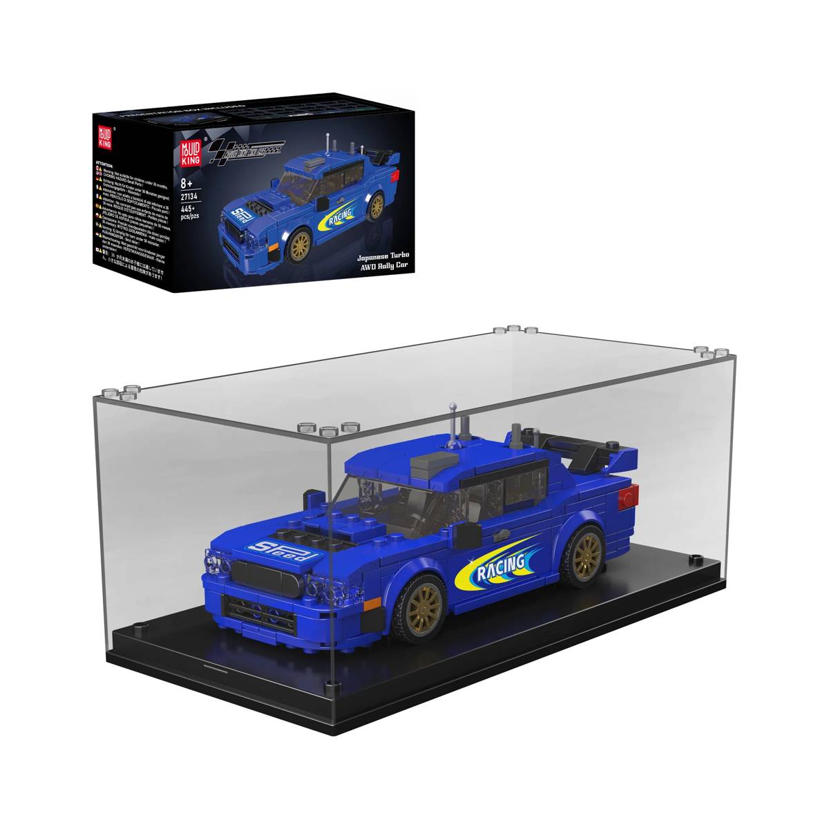 Mould King Japanese Turbo AWD Rally Car • Set 27134 • SetDB