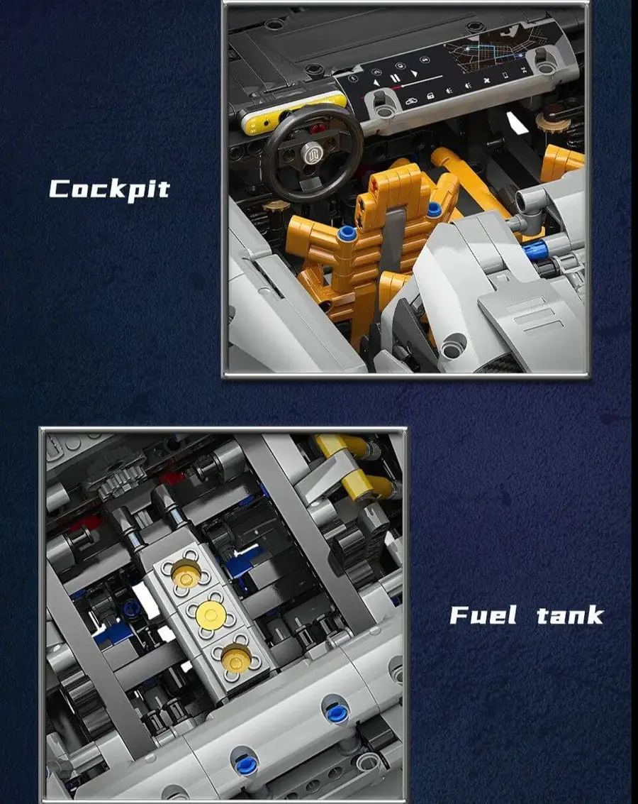 MOYU Super sports car • Set MY88012 • SetDB • Merlins Bricks