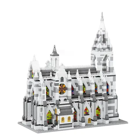 ZHEGAO New York Landmarks • DIAMOND BLOCKS • Set LZ8333