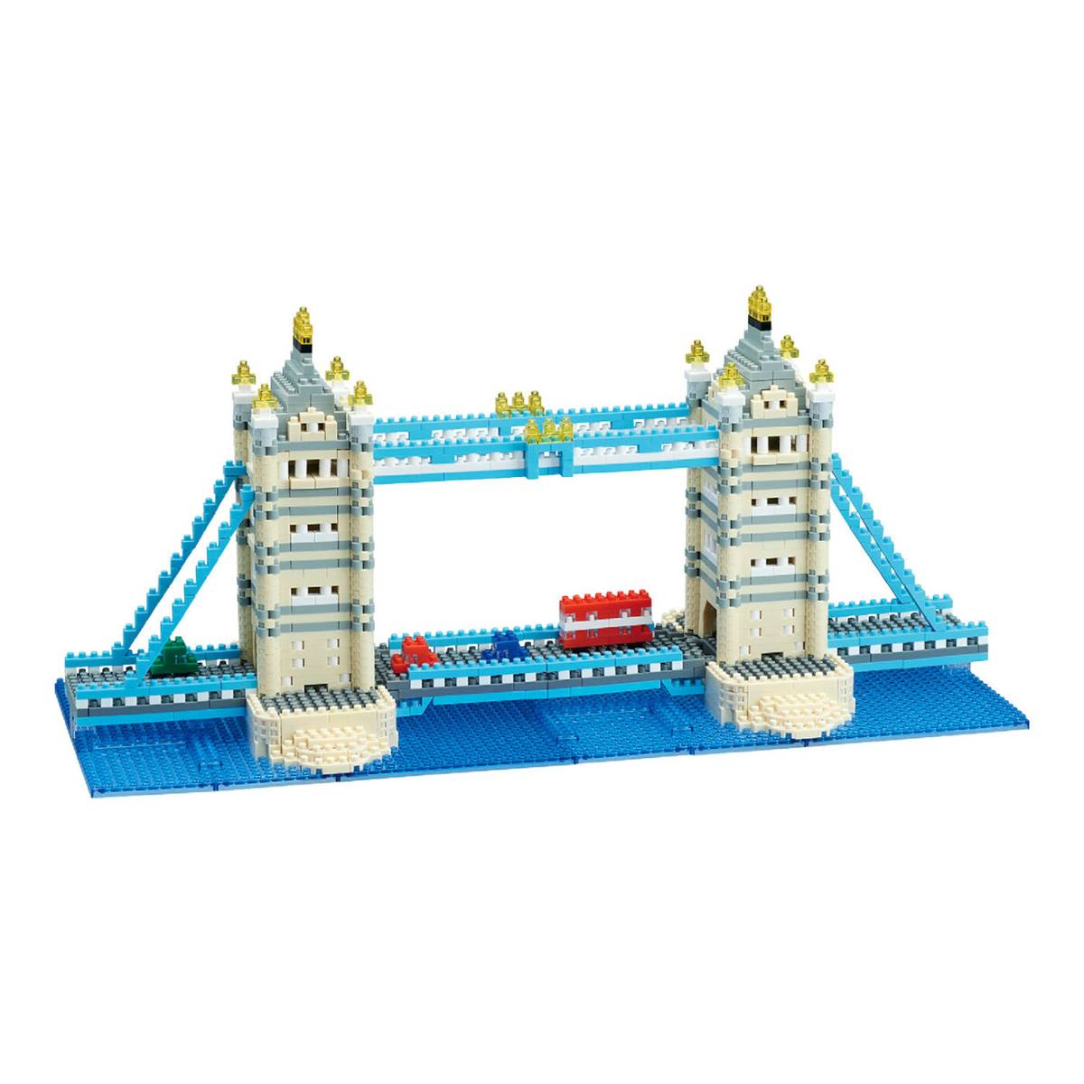 nanoblock Tower Bridge Deluxe • DIAMOND BLOCKS • Set NB-045