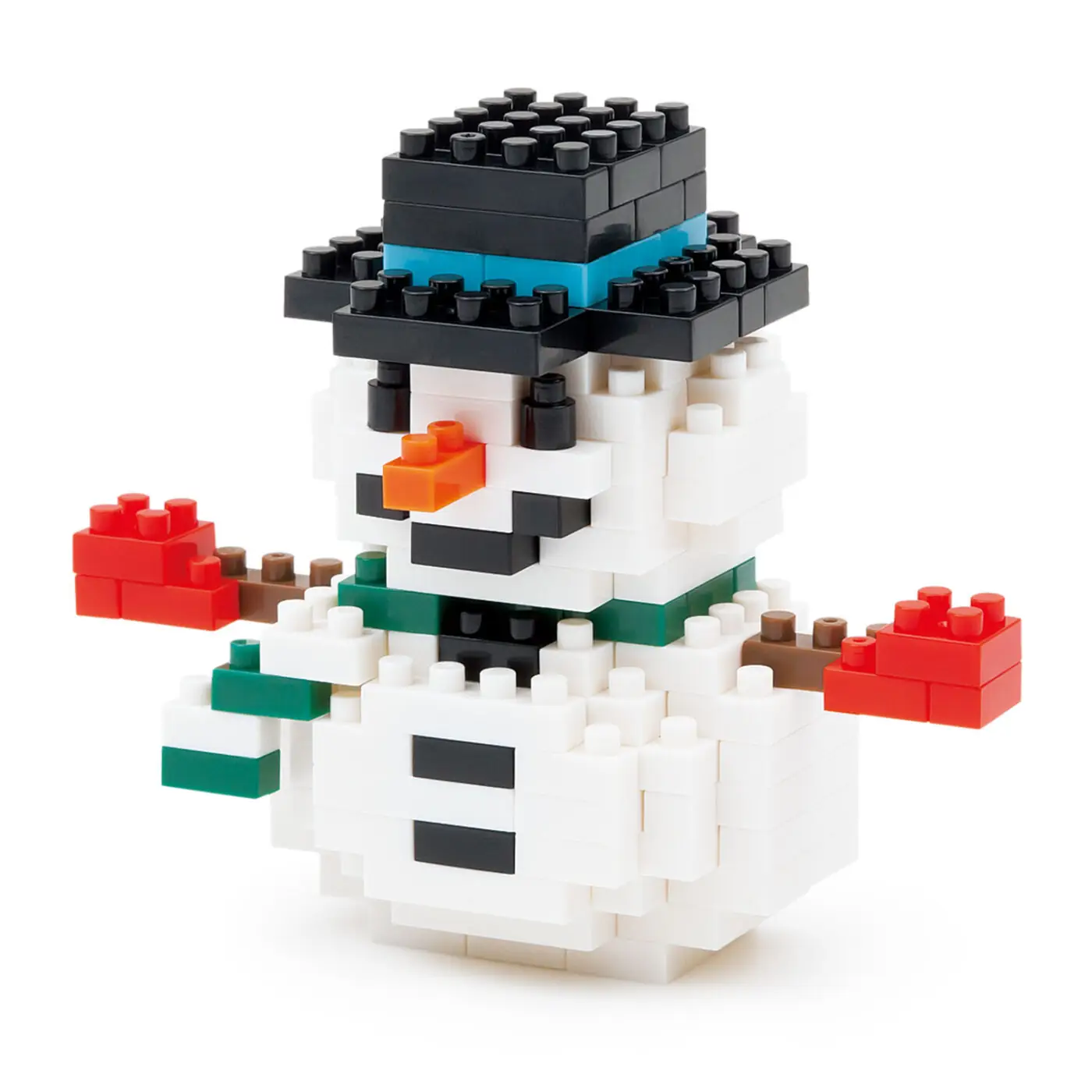 Mini Snow Blocks nanoblock Snowman β’ DIAMOND BLOCKS β’ Set NBC-064 β’ SetDB