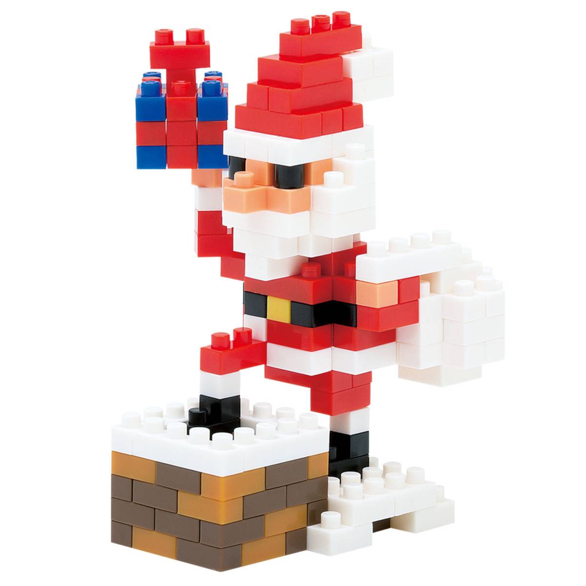 nanoblock Santa Claus On The Chimney • DIAMOND BLOCKS