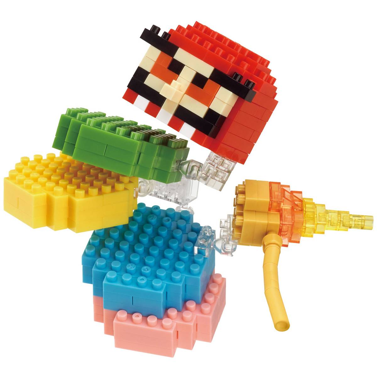 nanoblock Stacked Daruma Game • DIAMOND BLOCKS • Set NBC-275