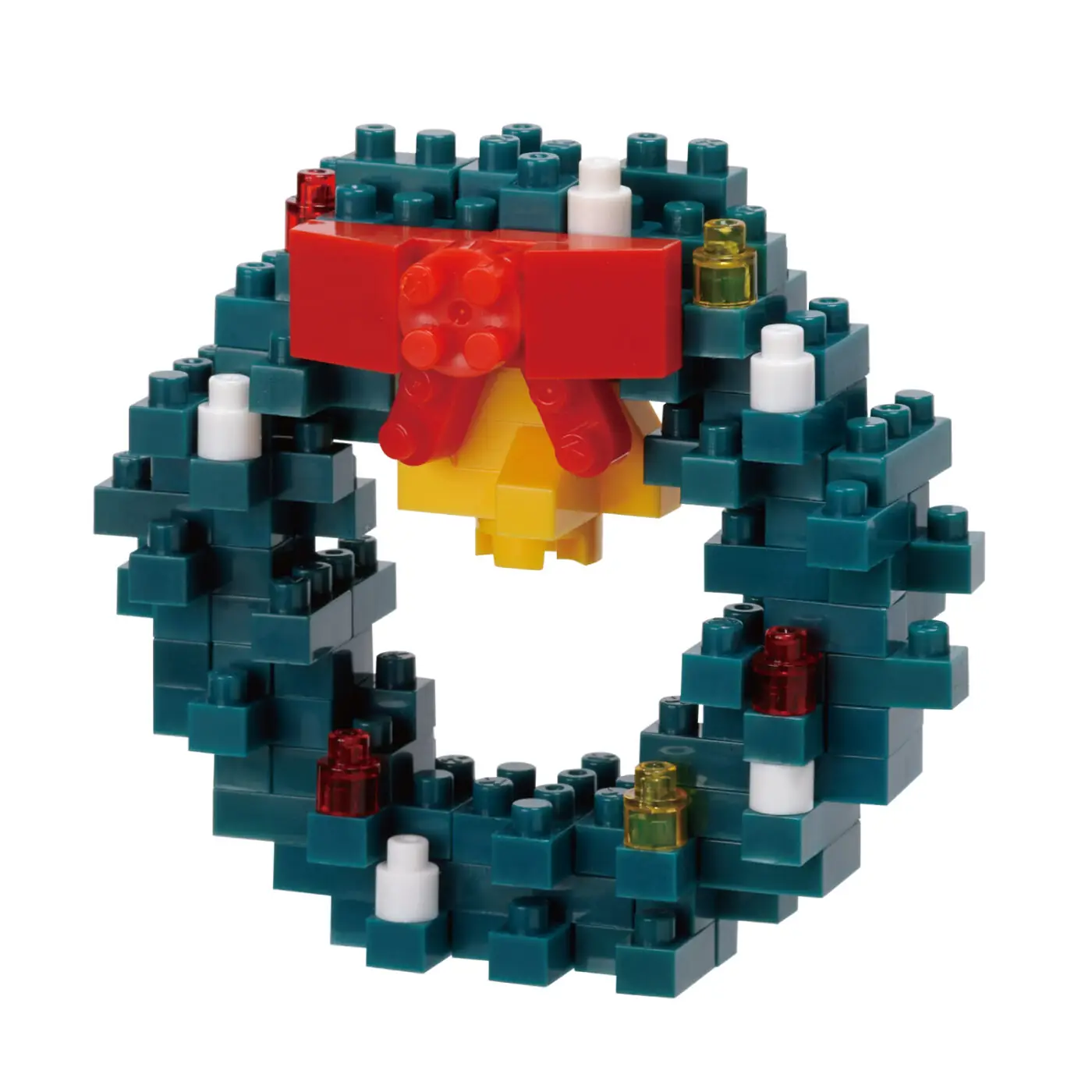 nanoblock Christmas Wreath • DIAMOND BLOCKS • Set NBC-382