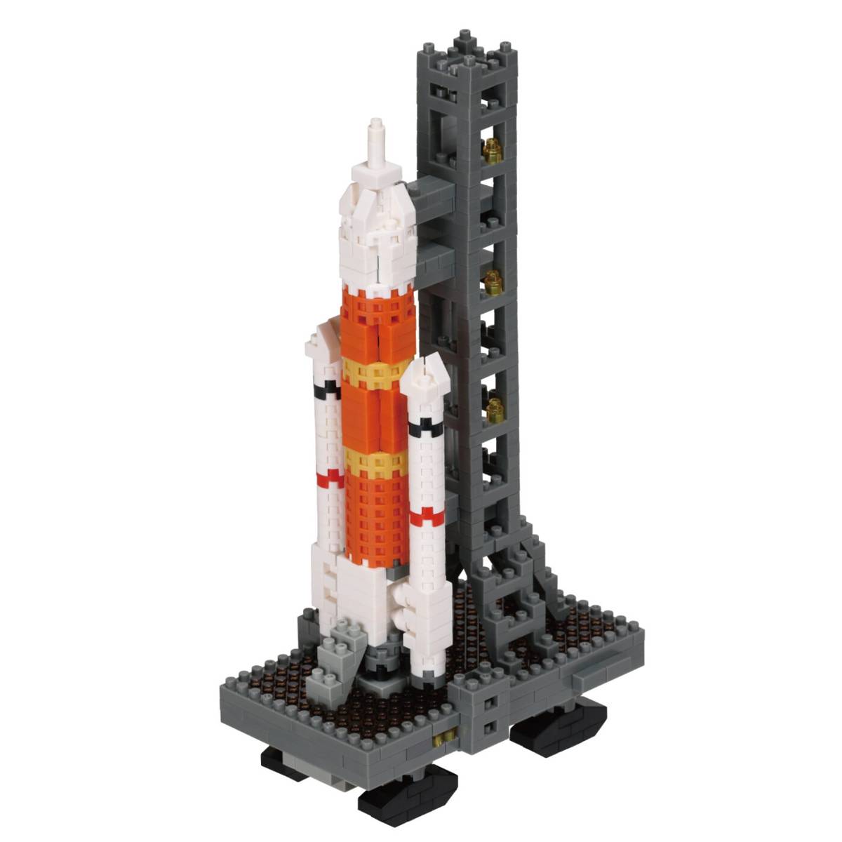 nanoblock Rocket & Launch Pad • DIAMOND BLOCKS