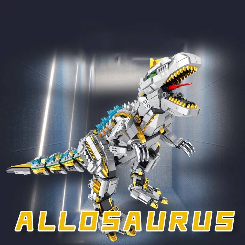 Dinosaure mécanique Allosaurus (PAN-611015) — Prix et comparaison | Brick Broker