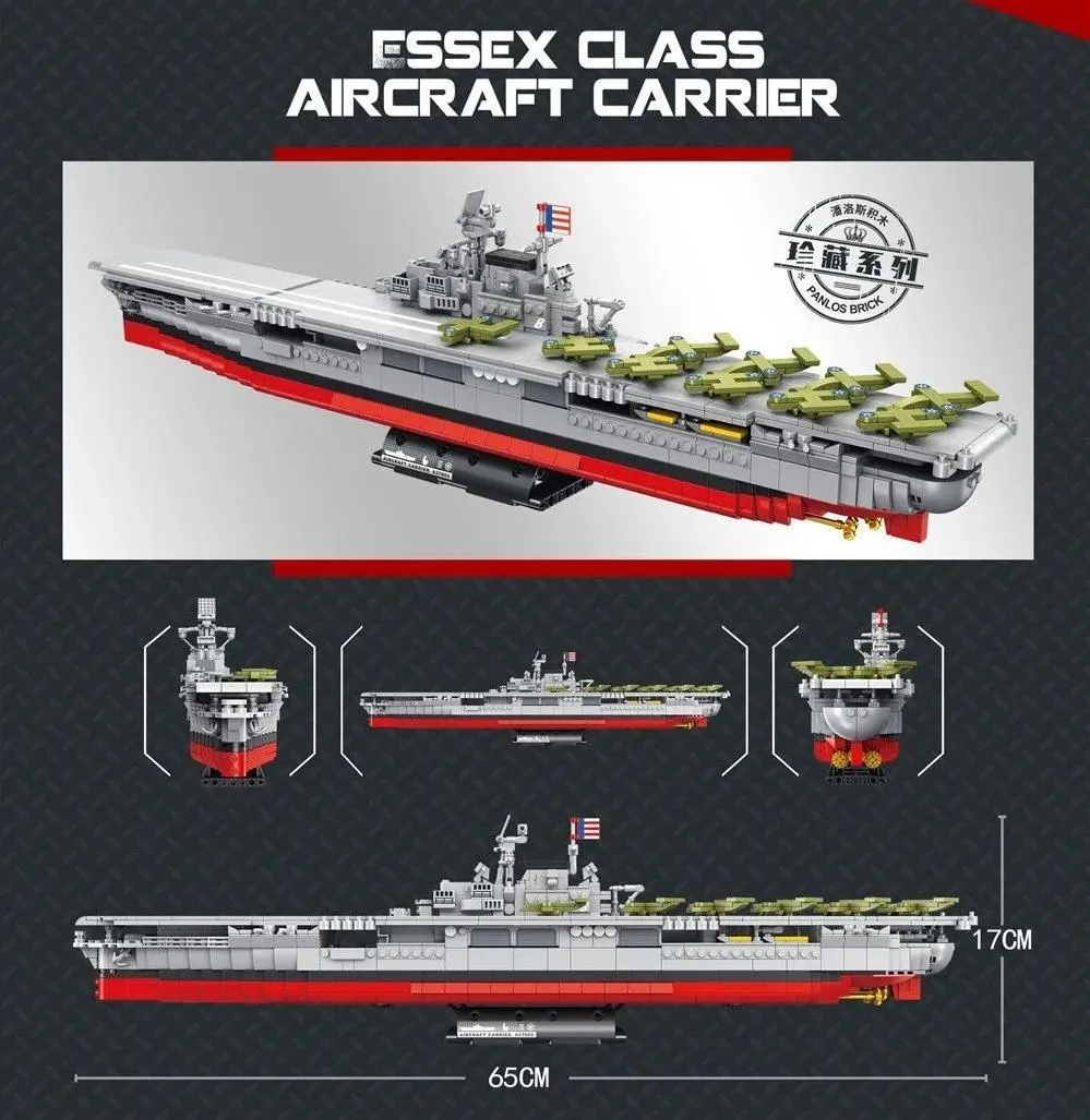 Panlos Aircraft Carrier Hornet • Set 637003 • SetDB