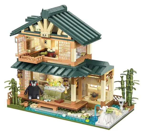 Panlos Kumamon Japanese House • Set 880018 • SetDB
