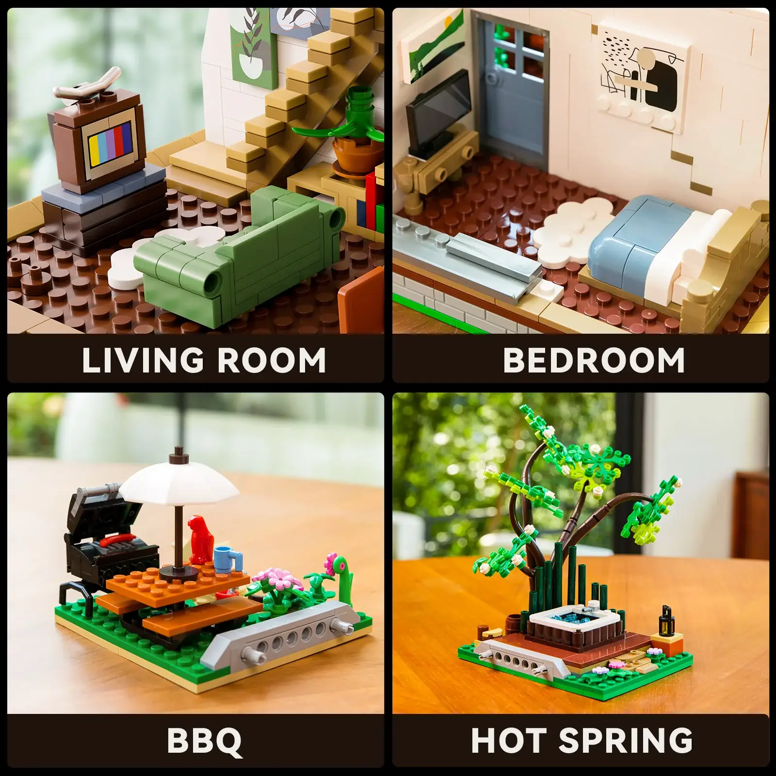 Pantasy Forest Cabin • Set 85003 • SetDB • Merlins Bricks